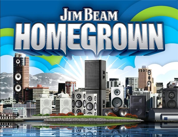 Jim Beam Homegrown. 6 stages, 45 bands.